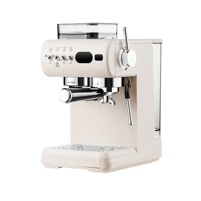 Machine à expresso semi-automatique – Pression de 20 bars avec moulin intégré