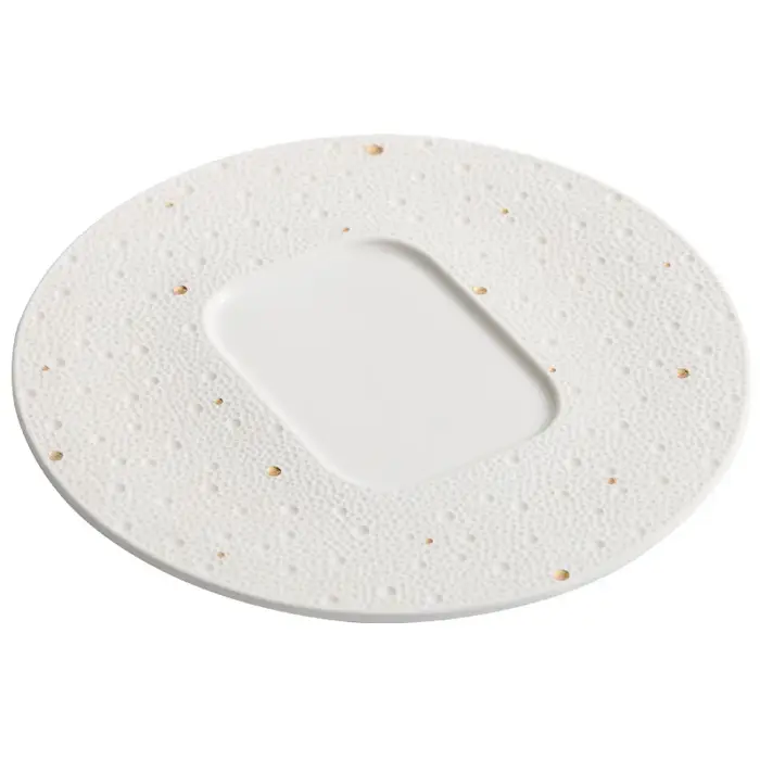 Assiette ronde créative en céramique de Style nordique