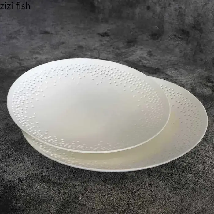 Assiette en céramique ajourée créative