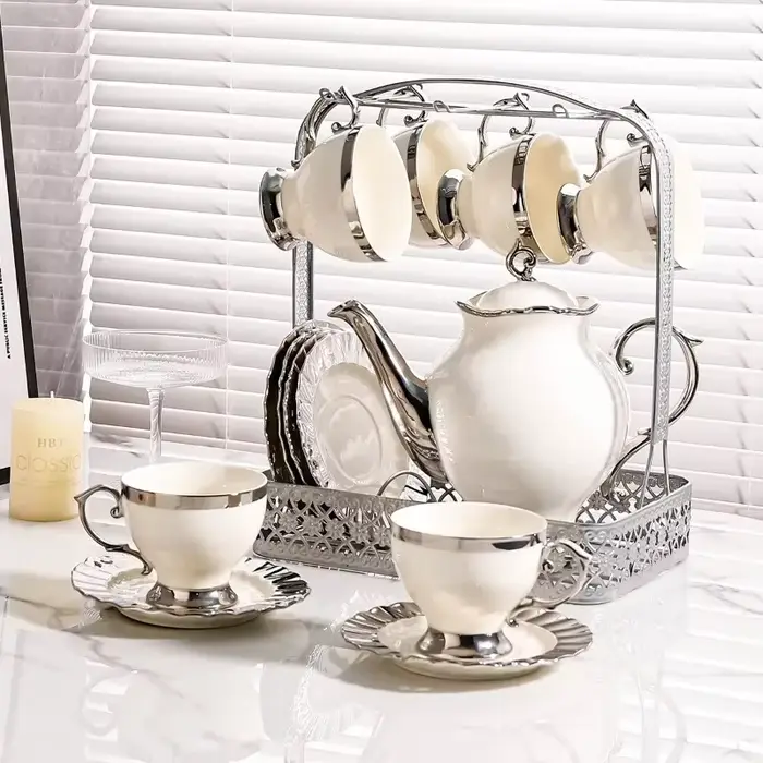 Ensemble de tasses à café en céramique de Style européen moderne-tasses