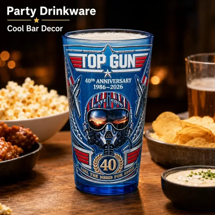 Verre à bière Top Gun 40e anniversaire 1986-2026