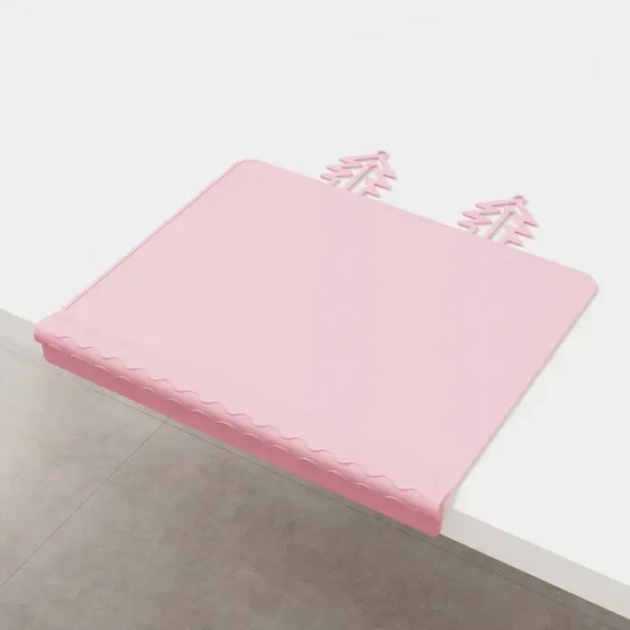 Set de table en silicone avec bord à mâcher