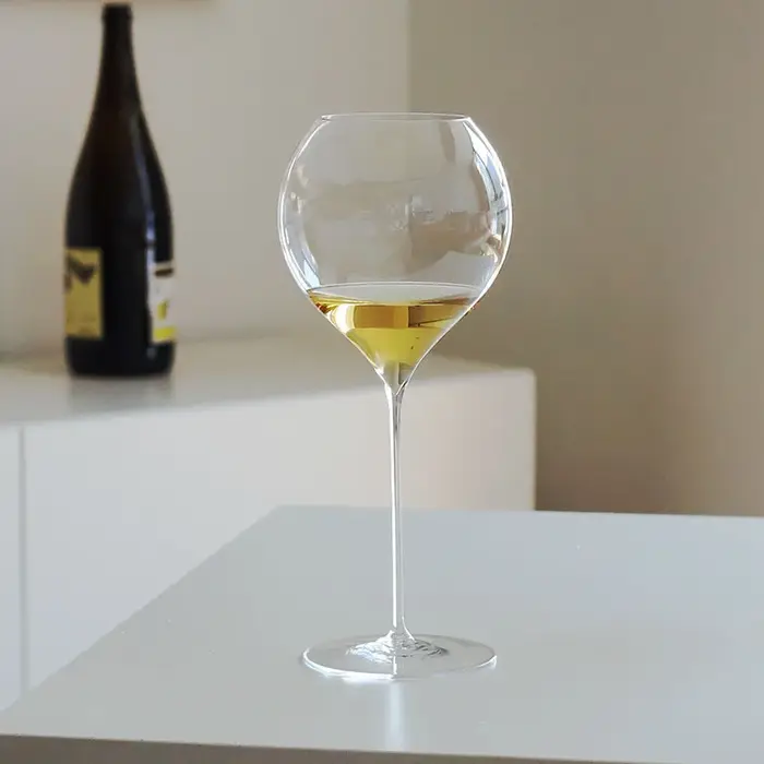 Verres à vin blancs fins
