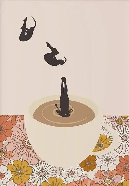 Affiche de boisson imprimée de café, décor de cuisine moderne, Art mural Pop, peinture sur toile pou