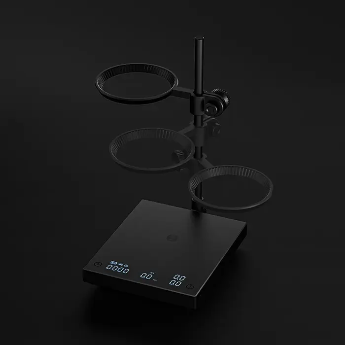 TIMEMORE Blackmirror Duo café balances numériques pesant chronométrage mesure du débit avec support détachable Mini