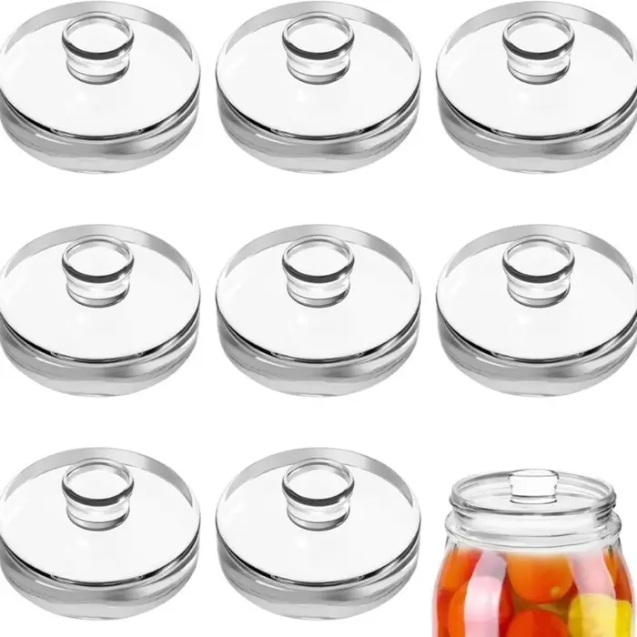 Poids en verre fermenté avec poignée