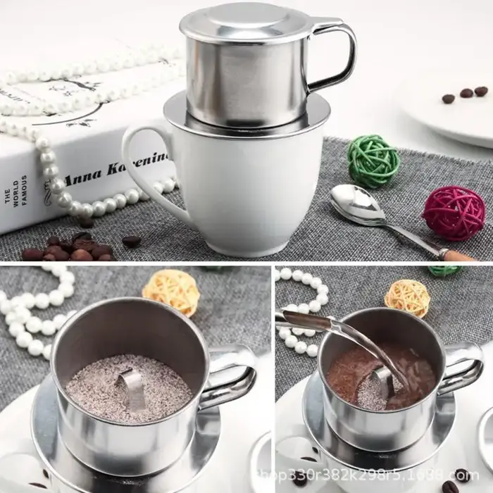 Filtre à café en acier inoxydable
