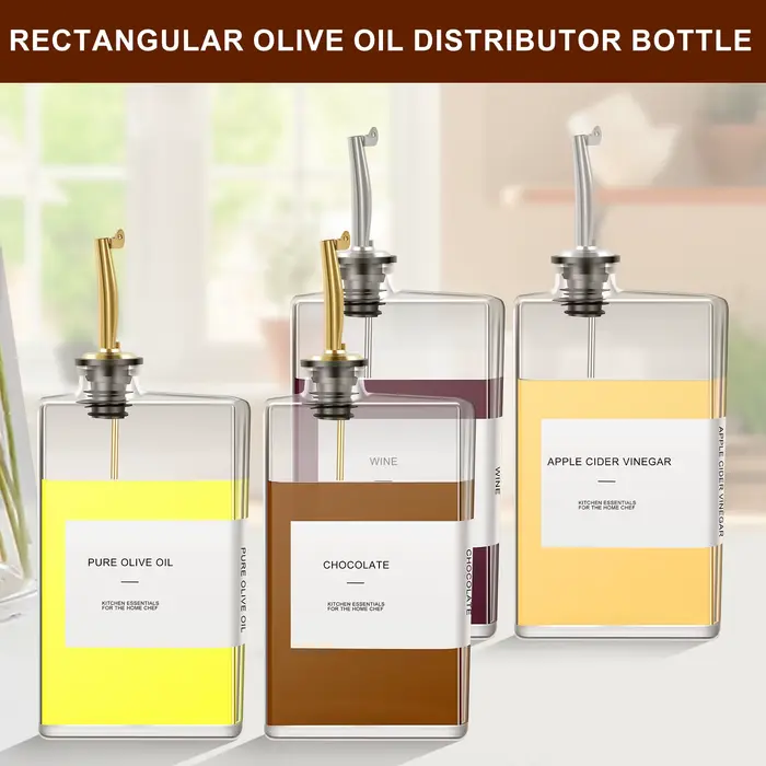 Distributeur de bouteilles d'assaisonnement en verre