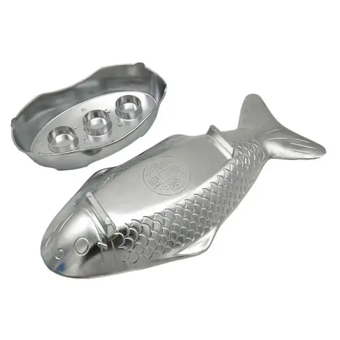 Assiette à poisson grillée commerciale