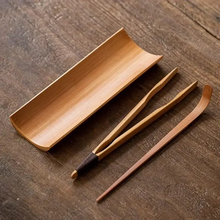 Cuillère à thé en bambou naturel
