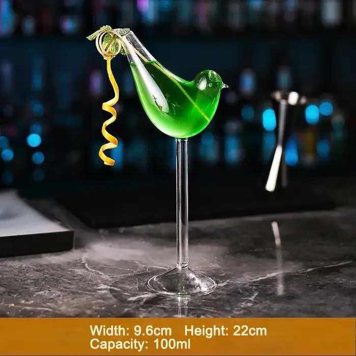Verre à Cocktail créatif en forme de poisson
