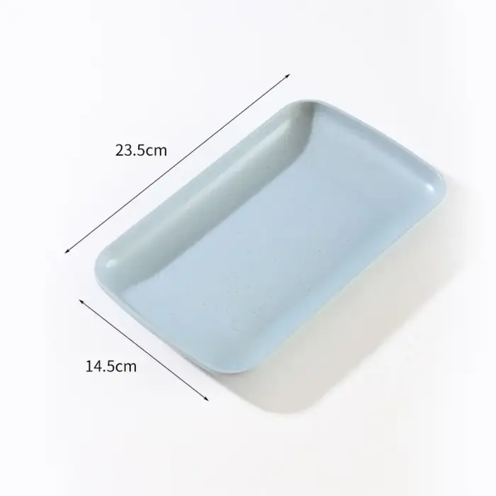 Assiette à Snack en Plastique de Haute Qualité